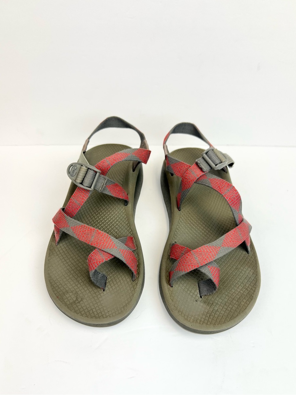 Chaco Men Sz 11 Z/2 Classic Adjustable Strap Simple Sandal Scaled Port J105766 - Picture 3 of 6